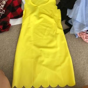 Shein yellow dress